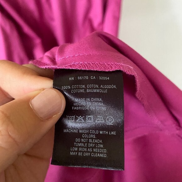 Anthropologie Maeve Mona Dress Women's Small NWT Off the Shoulder Pink Pockets - Picture 8 of 12